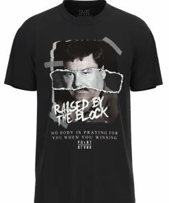 Point Blank (black “raised By The Block T-shirt) New Arrivals