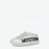 Moschino (white Logo Leather Low Top Sneaker) New Arrivals