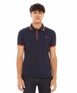 Cult Of Individuality (Navy/orange Polo)