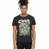 Cult Of Individuality (black Crewneck Glow T-shirt) New Arrivals