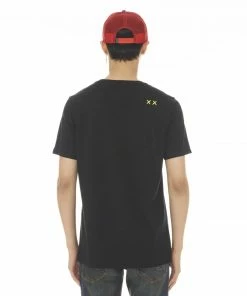 New Arrivals Cult Of Individuality ( Black Short Sleeve Crewneck T-shirt)