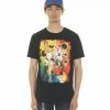 New Arrivals Cult Of Individuality ( Black Short Sleeve Crewneck T-shirt)