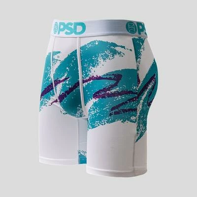 Psd Boxers (blue/ Purple Splash ) 4 Psd Boxers (blue/ Purple Splash )