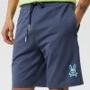 Psycho Bunny (men's Marine Blue Wardell Sweat Short)