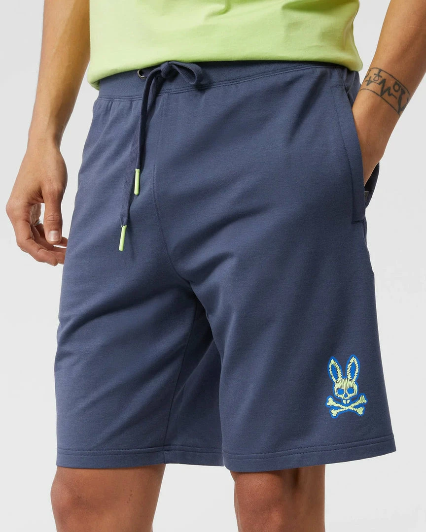 Psycho Bunny (men's Marine Blue Wardell Sweat Short) 3 Psycho Bunny (men's Marine Blue Wardell Sweat Short)
