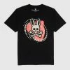 Psycho Bunny (men’s Black Hurell Graphic T-shirt) New Arrivals