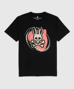 Psycho Bunny (men’s Black Hurell Graphic T-shirt) New Arrivals