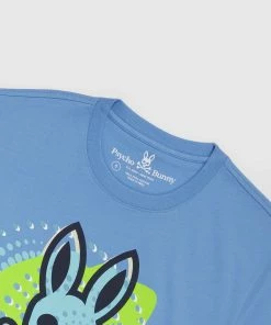 New Arrivals Psycho Bunny (men’s Mountain Sky Hurell Graphic T-shirt)