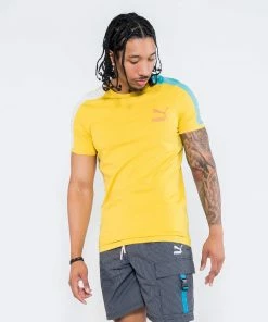 Puma ( Yellow Iconic T-shirt)