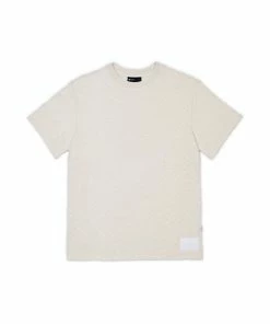 New Arrivals Purple Brand (off White Terry Jacquard Crewneck T-shirt)