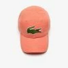 Lacoste Men's Big Croc Gabardine Cap (light Pink) New Arrivals
