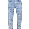 Purple Brand (blue Allure Jacquard Monogram Jean)