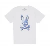 New Arrivals Psycho Bunny (mens White Fashion T-shirt)