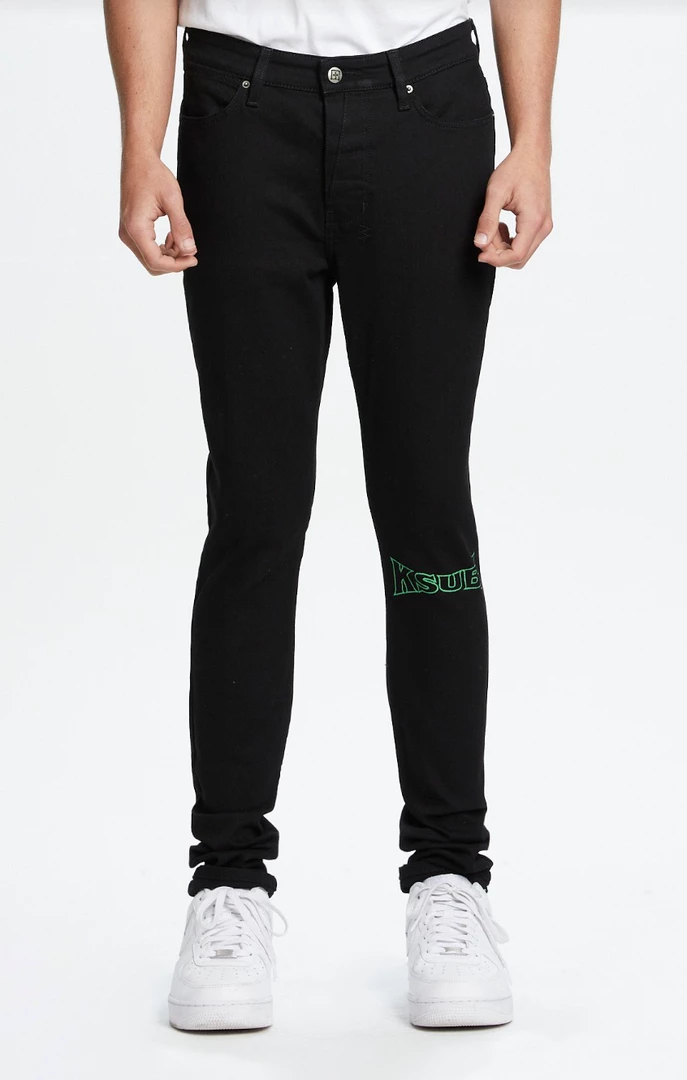 Ksubi (black Van Winkle Neon Jean) 3 Ksubi (black Van Winkle Neon Jean)