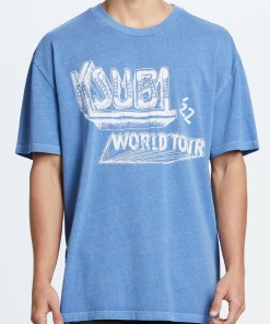Ksubi (blue Cities Kash Ss Tee Atlantic T-shirt) New Arrivals