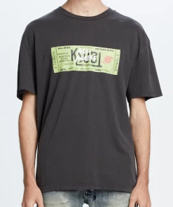 Ksubi (black Ticket Biggie Biggie Ss Tee Faded) New Arrivals