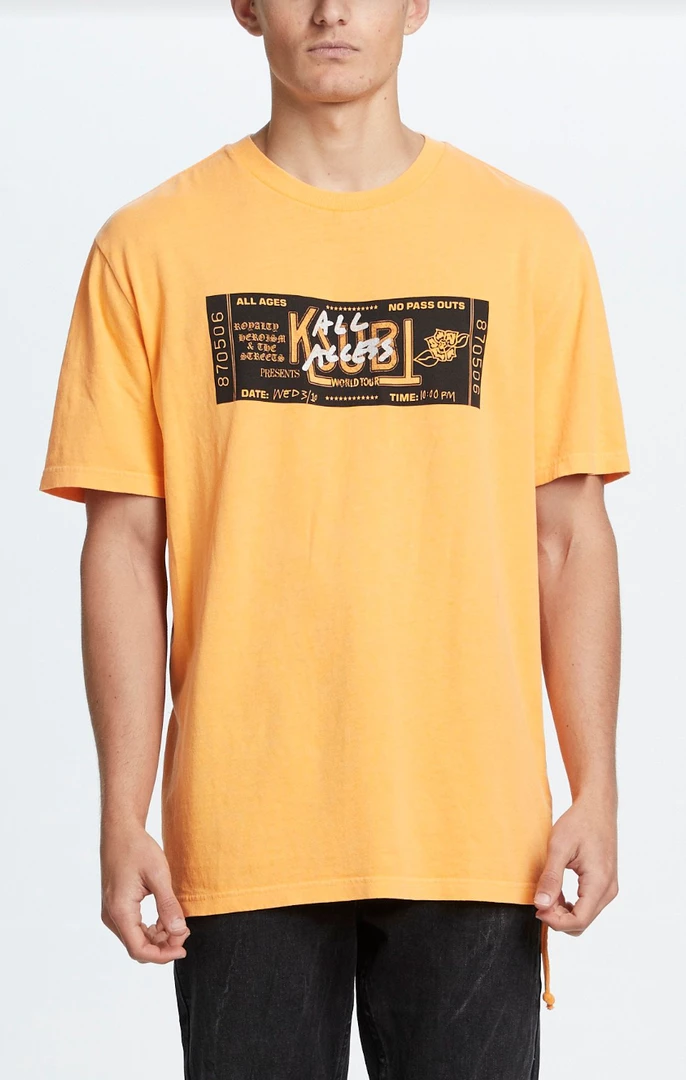 Ksubi (orange Ticket Kash Ss Tee Ember) 3 Ksubi (orange Ticket Kash Ss Tee Ember)