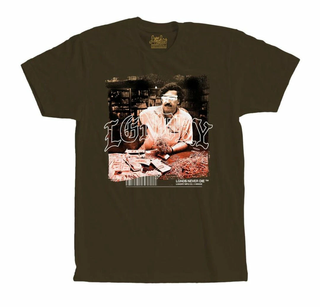 Lgndry (brown/black “Pablo T-shirt) 3 Lgndry (brown/black “Pablo T-shirt)