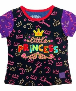 New Arrivals Elite Denim (kids Girls Red/black T-shirt)