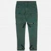Eight & Nine (green/black Strapped Slim Utility Wash Jean)