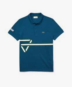 Lacoste (Men's Stripe Print Polo)