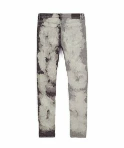 Purple Brand (two Tone Bleach Grey Jean) New Arrivals
