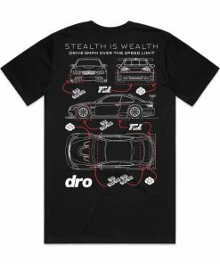 New Arrivals Dro Clothing (black “dro Imports T-shirt)