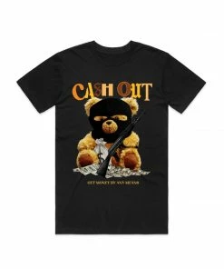 Hasta Muerte Streetwear (black “cash Out T-shirt)