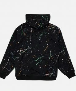 Eight & Nine (black Lost Splatter Hoodie)