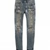 Purple Brand (blue Worn Mid Indigo Destroy Jean)