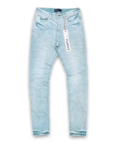 Purple Brand (light Turquoise Over-dye Jean)
