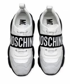 Moschino (white Logo Sneaker) New Arrivals