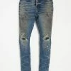 ARTMEETSCHAOZ Artmeetschaos (blue Medium Rust Cut Jean)