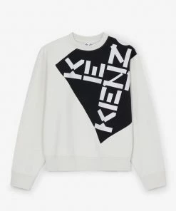 Kenzo (pearl Grey “kenzo Sport Sweater)