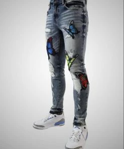 New Arrivals Preme Denim (blue “butterfly Cut Jean)