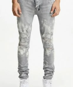 New Arrivals Ksubi (grey Van Winkle Eratik Trashed Jean)
