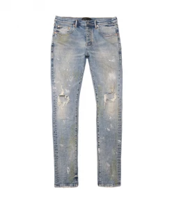 Purple Brand (light Blue/lime Vintage Jean) New Arrivals