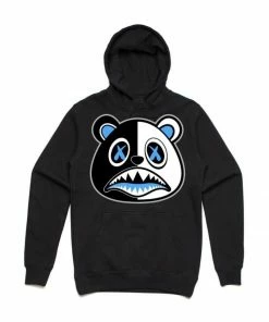 New Arrivals Baws (black/sky Blue Baws Hoodie)