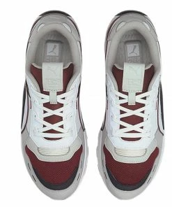 Puma (white/burgundy Lifestyle Sneaker)