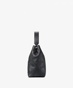 New Arrivals Mcm (black Klara Hobo In Monogram Leather)