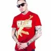New Arrivals AVENUE GEORGE (Red/Gold CREWNECK T-SHIRTS)