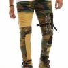 Reelistik Nyc (khaki/Camouflage Zip Jean)