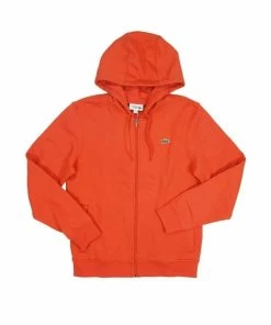 Lacoste (Raspberry Mens Sport Fleece Hoodie) New Arrivals