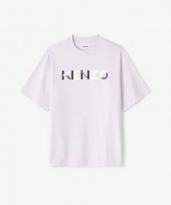 New Arrivals Kenzo (purple Multicolored "kenzo Oversize Logo T-shirt)