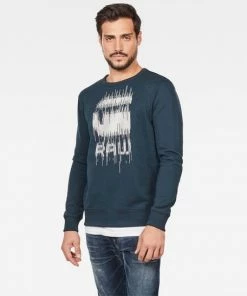 New Arrivals G-star (navy “raw Sweater)