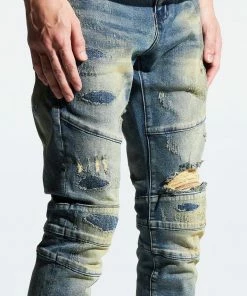 Crysp Denim (Blue/sand Cut Wash Jeans) 7 Crysp Denim (Blue/sand Cut Wash Jeans)