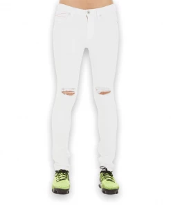 New Arrivals Cult Of Individuality (white Punk Super Skinny Stretch Jean)