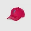 Psycho Bunny (mens Bright Fuschia Hindes Baseball Cap)