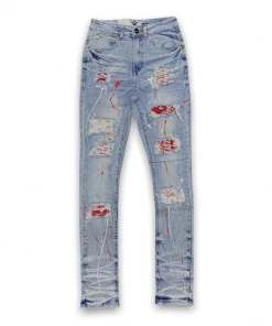 Ferrari Massari (blue/red Bandana Super Skinny Jean) New Arrivals