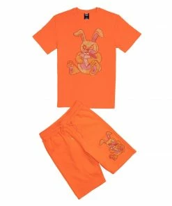 Genuine Bear (orange Short Set) New Arrivals